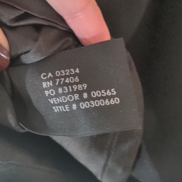 Club Monaco Black Pleated Pencil Skirt 0 - Picture 4 of 6